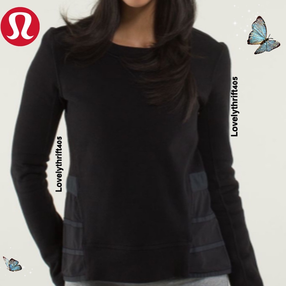 Lululemon Ruffled Up Pullover Size 2 - Picture 2 of 6